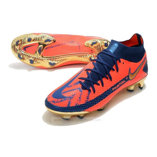 Nike Phantom GT Elite DF FG Naranja Azul Oro